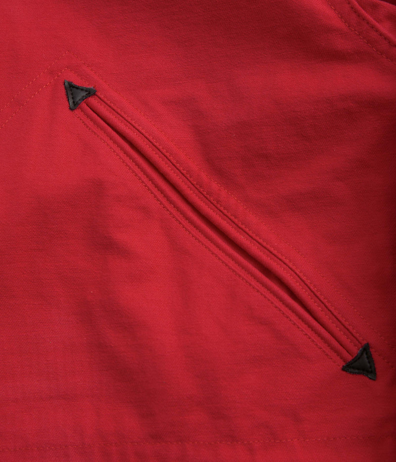 Stan Ray Hunters Jacket in Aged Red Half Panama