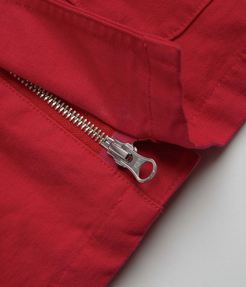 Stan Ray Hunters Jacket in Aged Red Half Panama
