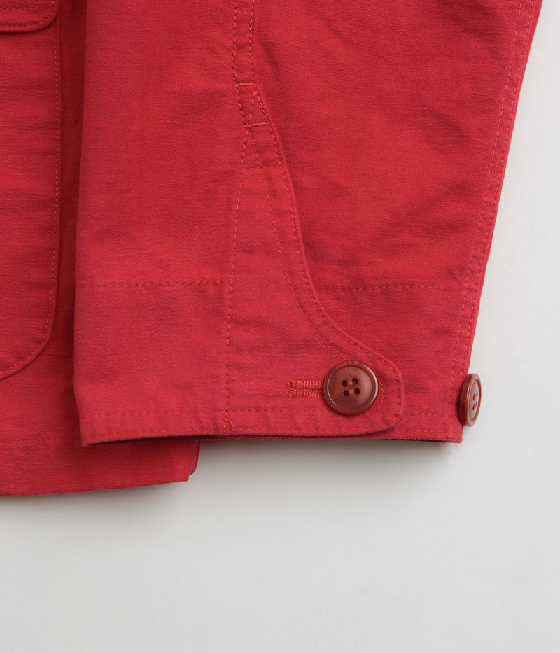 Stan Ray Hunters Jacket in Aged Red Half Panama