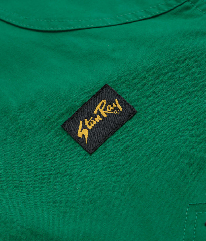 Stan Ray Hunters Jacket in Racing Green Half Panama