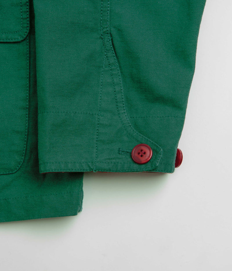 Stan Ray Hunters Jacket in Racing Green Half Panama
