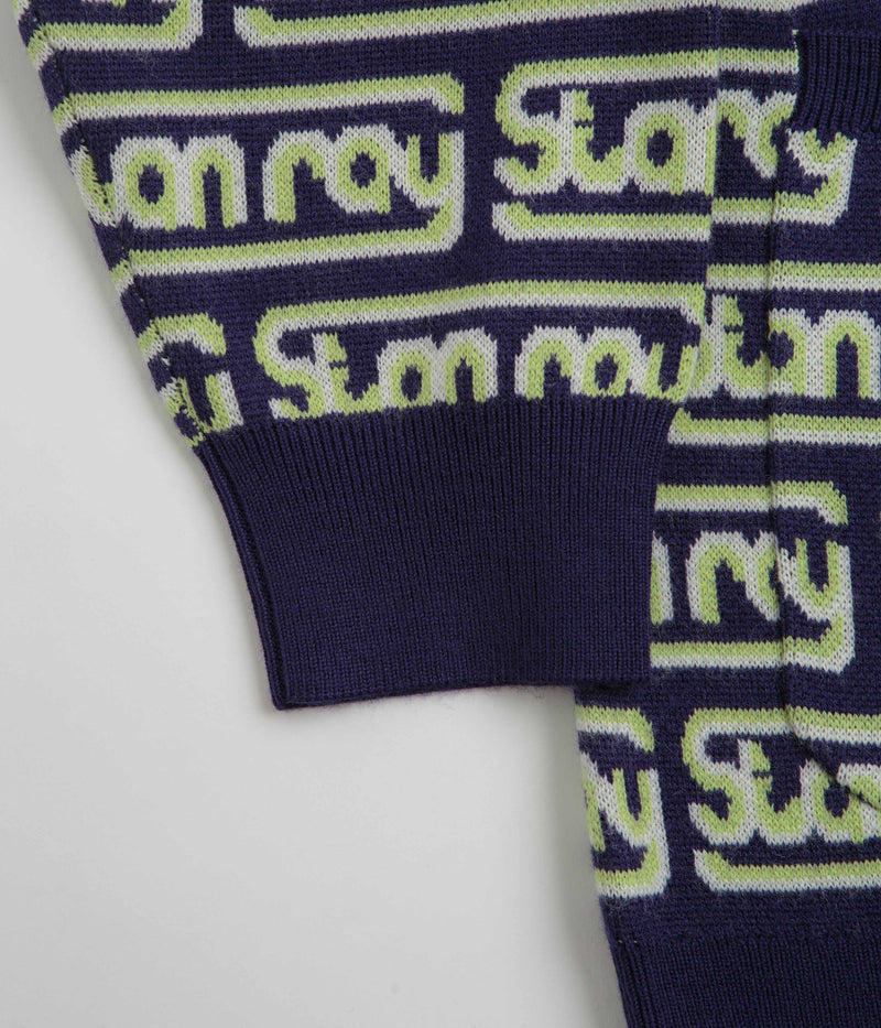 Stan Ray Knitted Cardigan in Moto Repeat