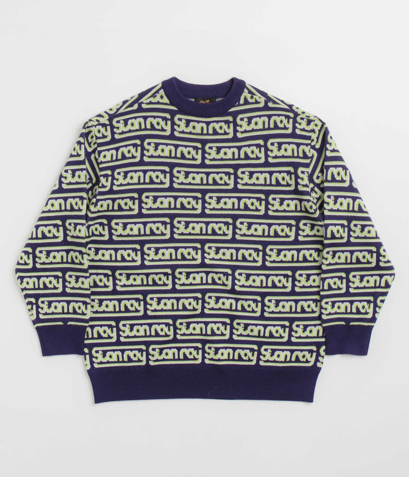 Stan Ray Knitted Sweatshirt in Moto Repeat