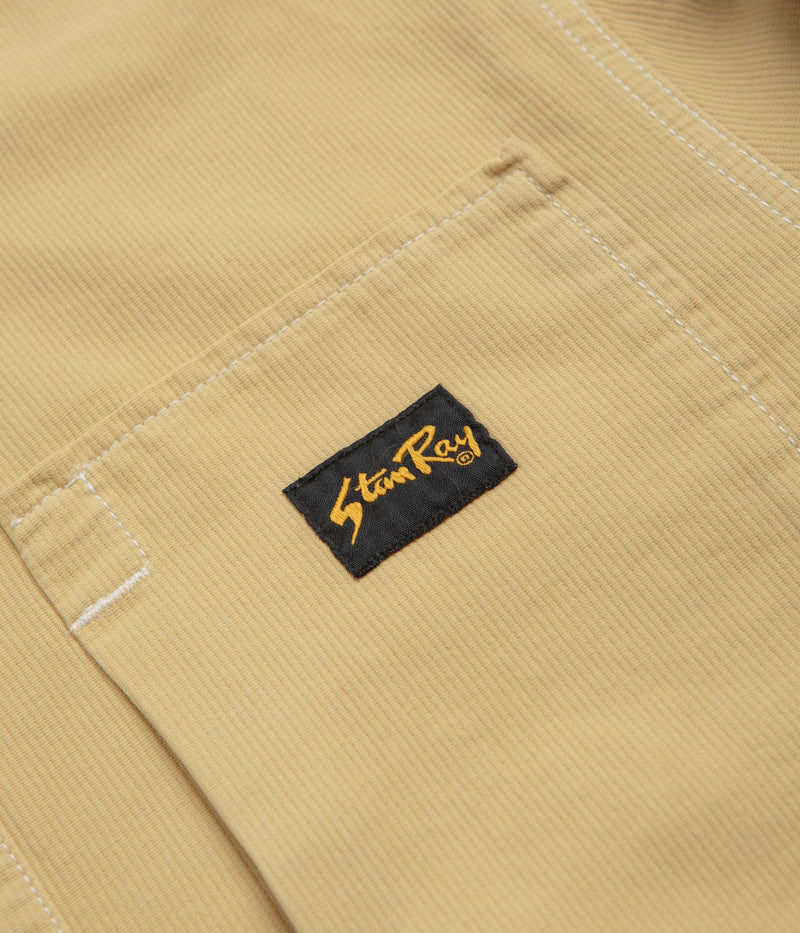 Stan Ray Painters Pop Over Shirt in Khaki Bedford Cord