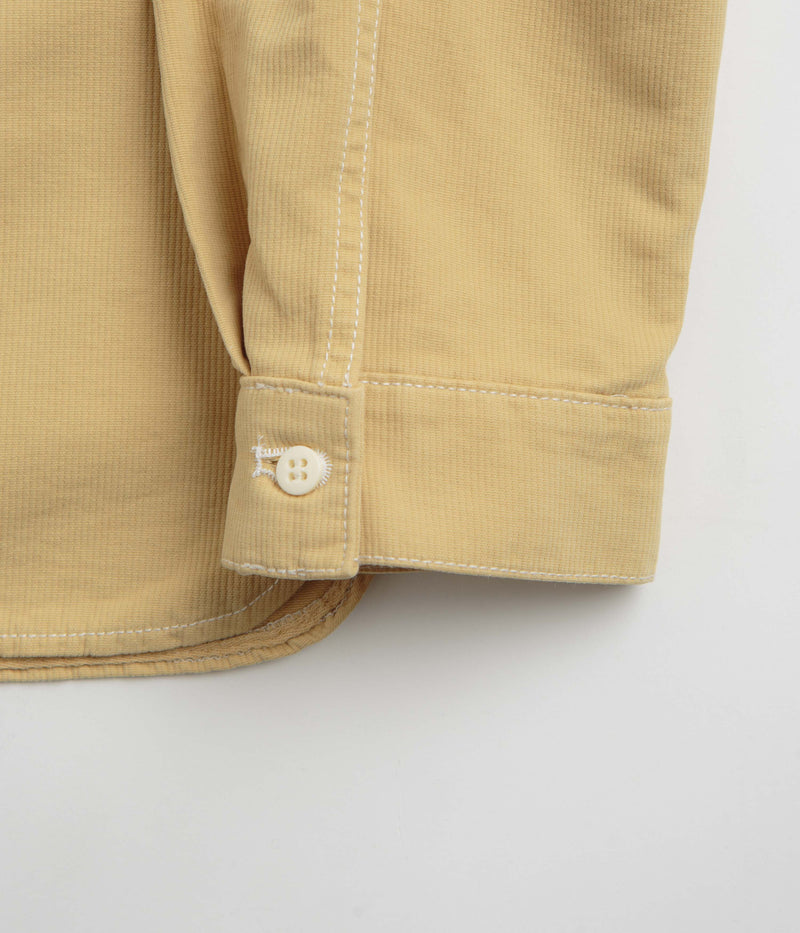 Stan Ray Painters Pop Over Shirt in Khaki Bedford Cord