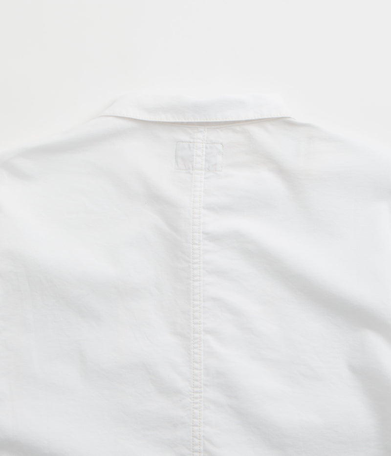 Stan Ray Painters Pop Over Shirt in Natural Cotton Oxford
