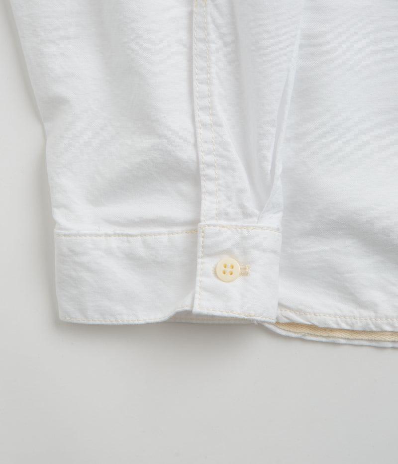 Stan Ray Painters Pop Over Shirt in Natural Cotton Oxford