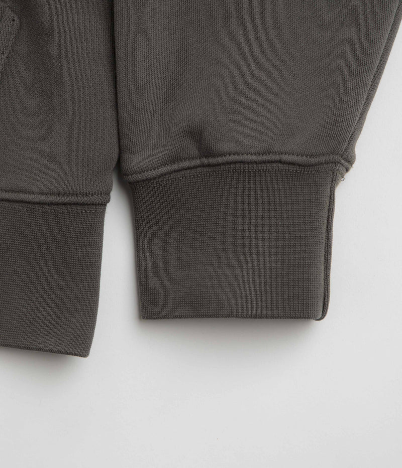 Stan Ray Patch Hoodie in Washed Black