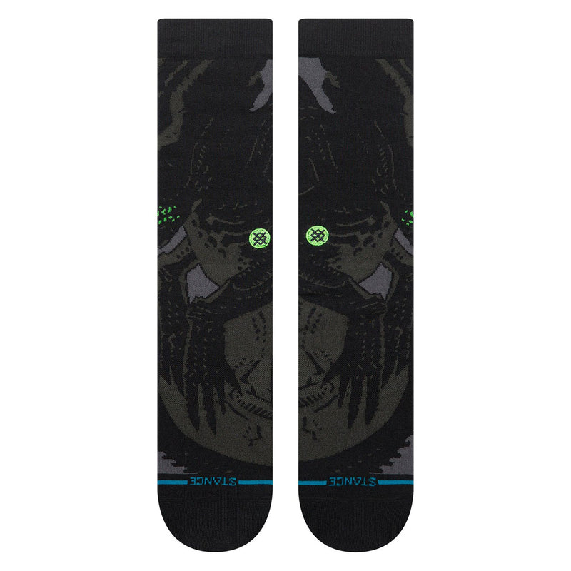 Stance Alien Crew Socks - Black