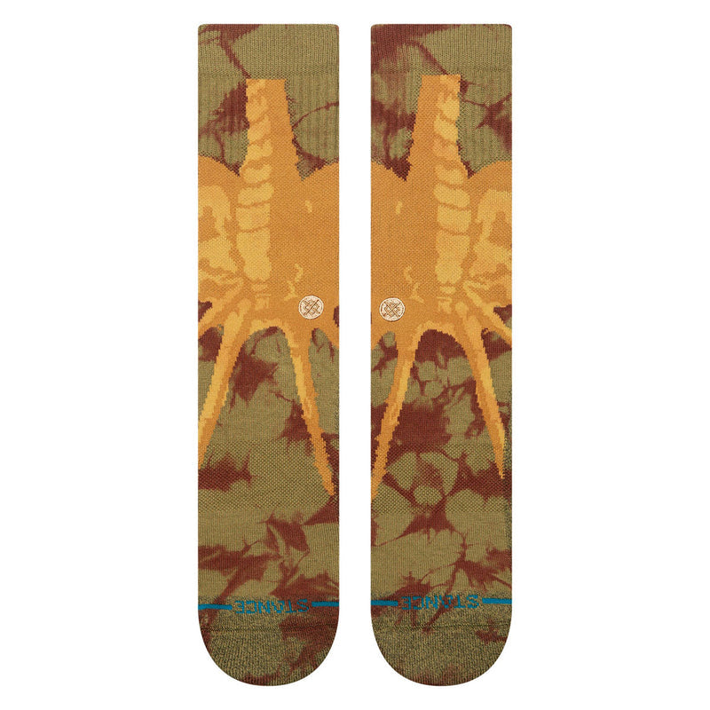 Stance Face Hugger Crew Socks - Brown