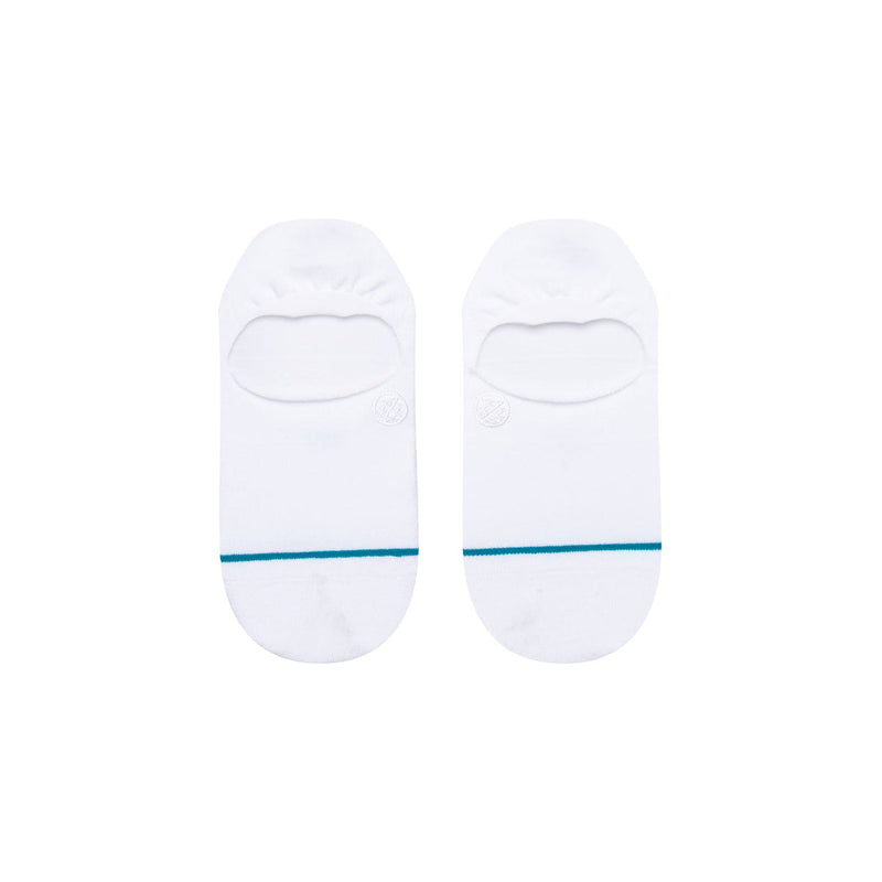 Stance Icon No Show Socks - White