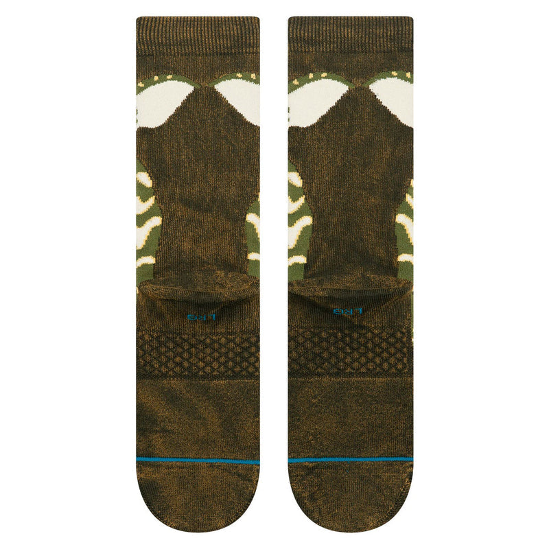 Stance Stripe Gremlins Crew Socks - Dark Green