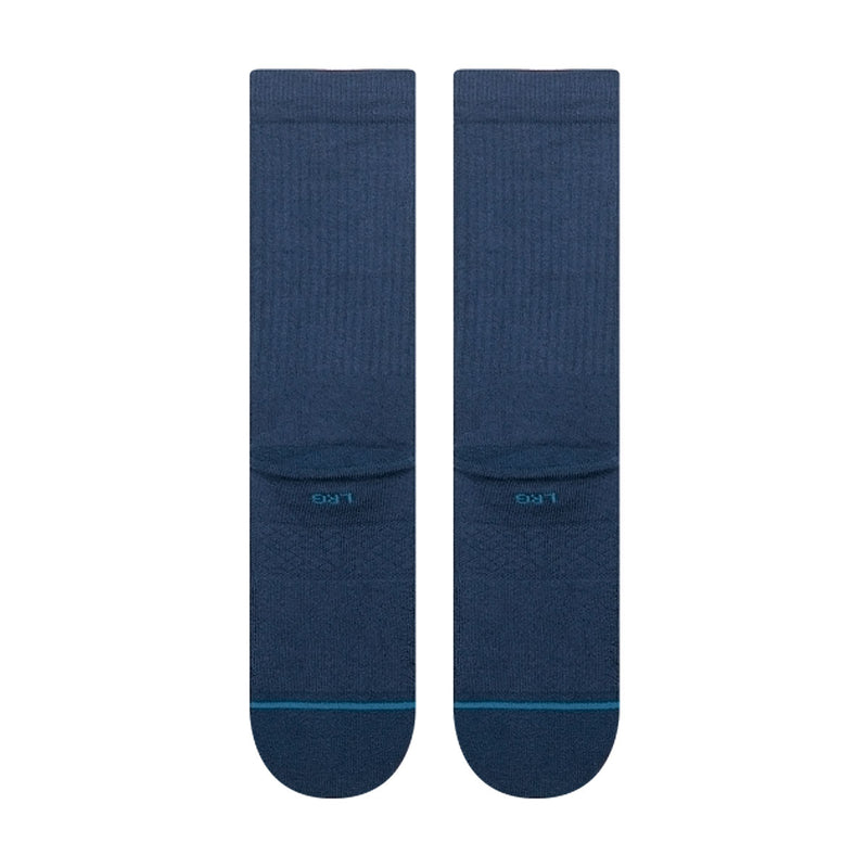 Stance Stripes Crew Socks - Navy