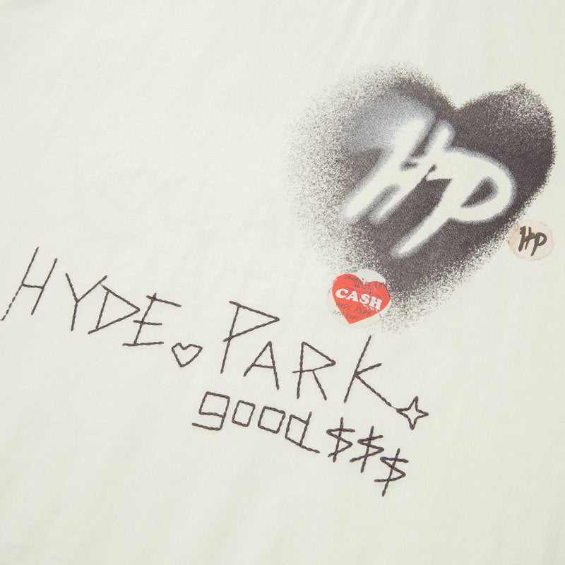 Stencil Heart - White