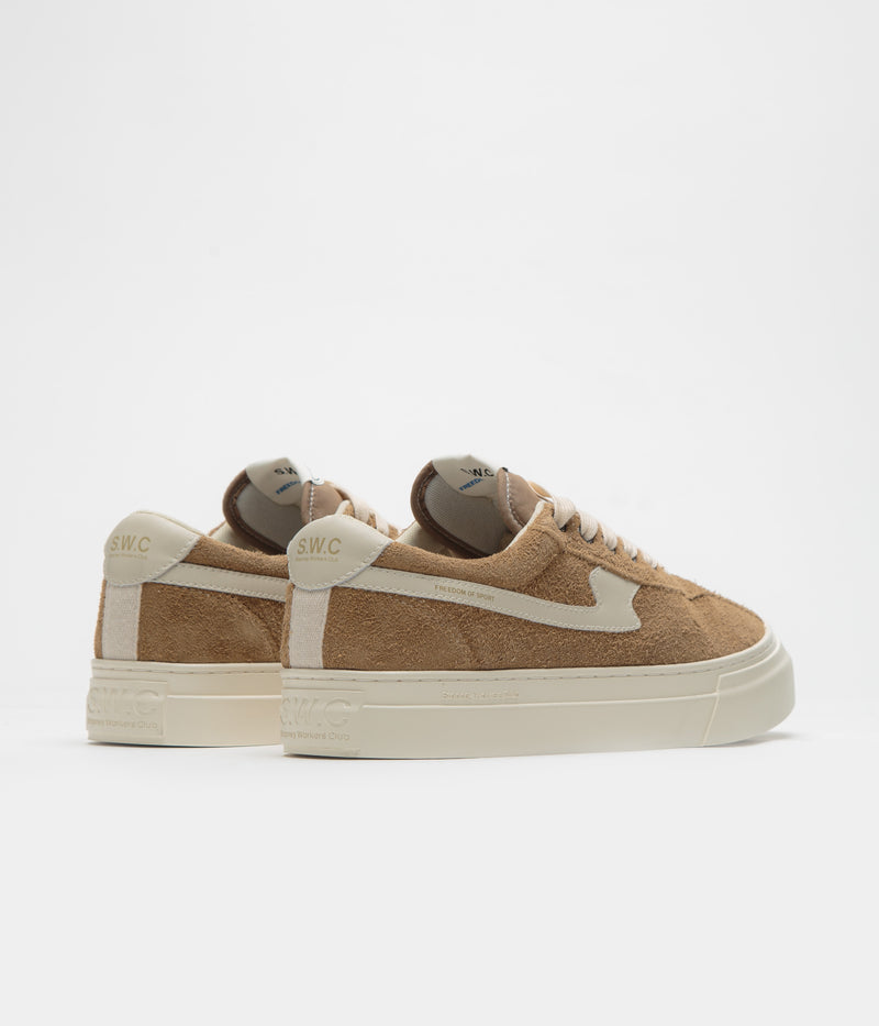 Stepney Workers Club Dellow S-Strike Cup Geo-Merged Shoes in Brown