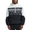 "STORM" STARTER JACKET (BLACK / WHITE)