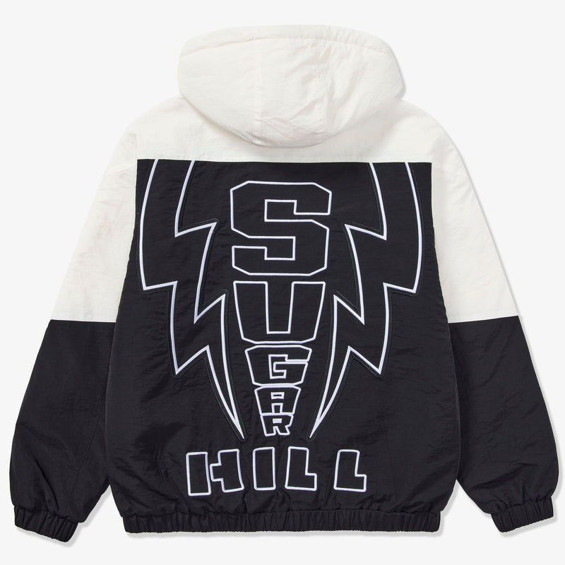 "STORM" STARTER JACKET (BLACK / WHITE)