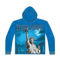"STREET LIBERTY" RHINESTONE CROPPED HOODIE RYL