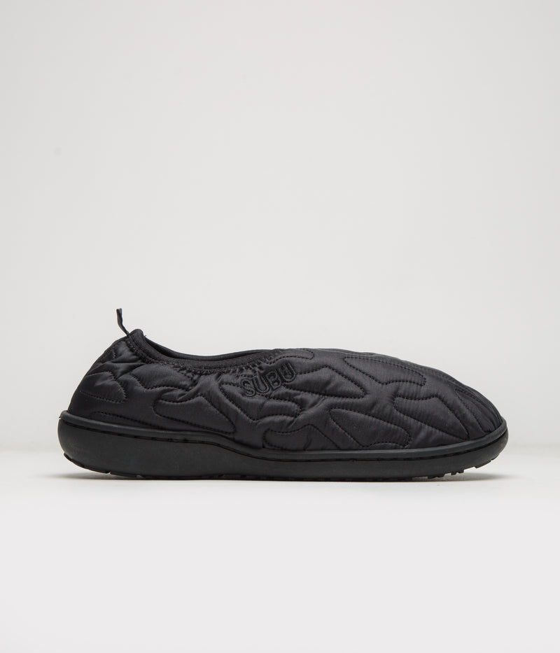 Subu Outline Packable Sandals in Black