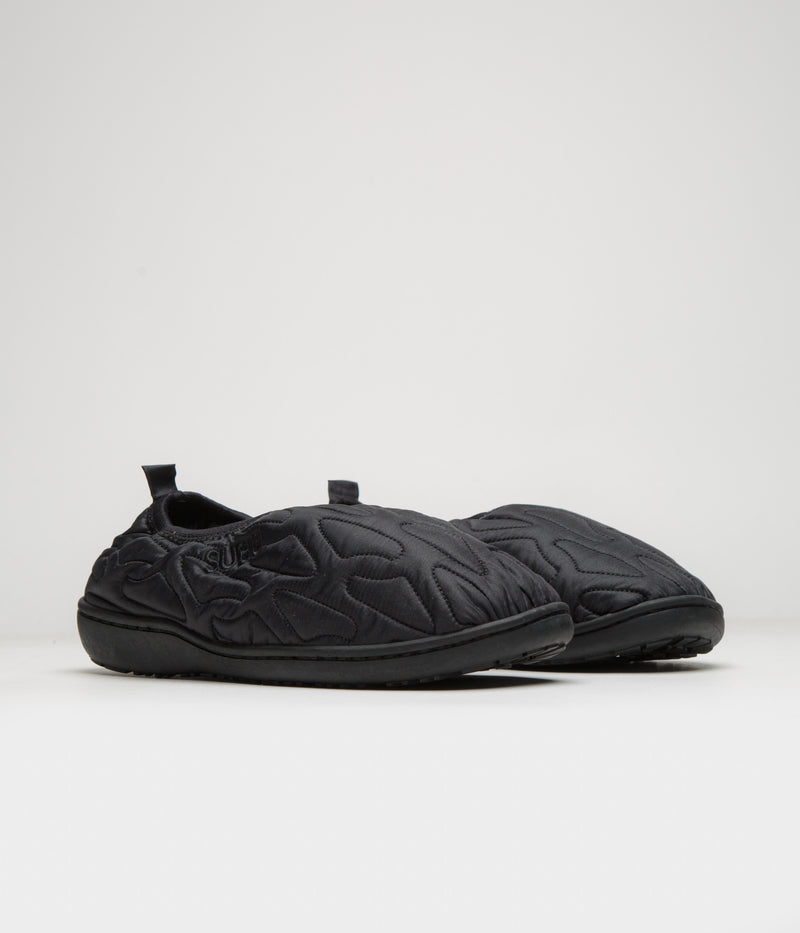 Subu Outline Packable Sandals in Black