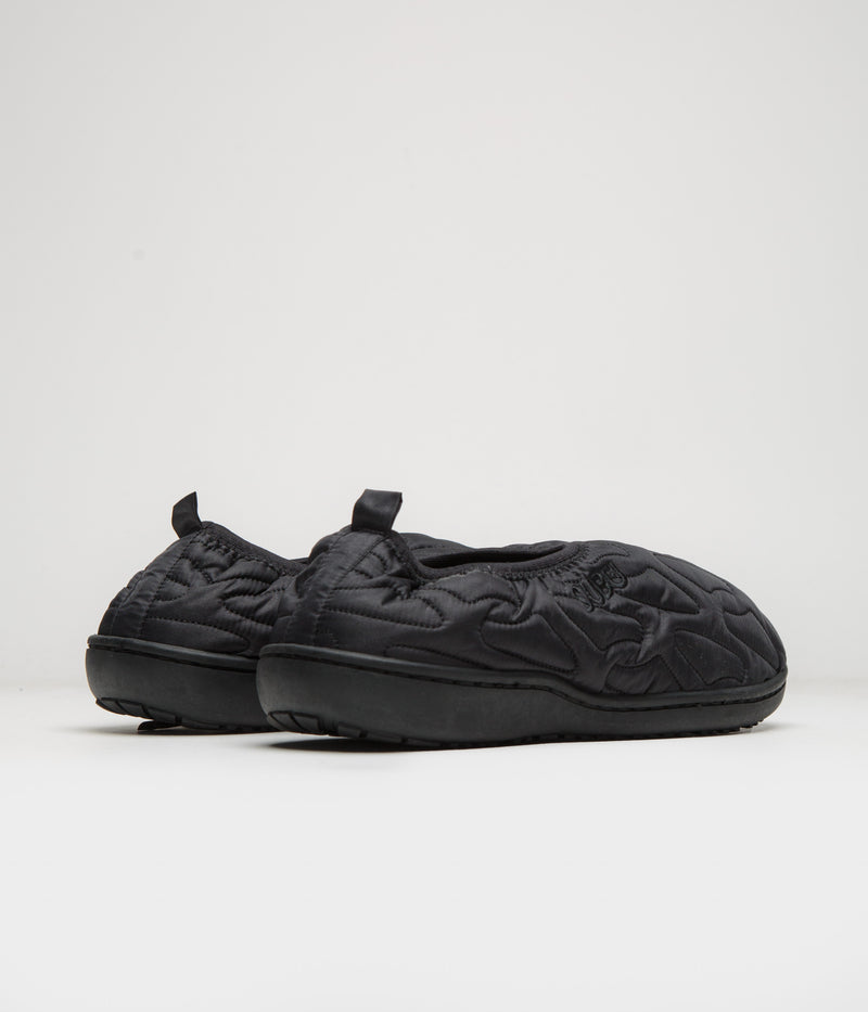 Subu Outline Packable Sandals in Black