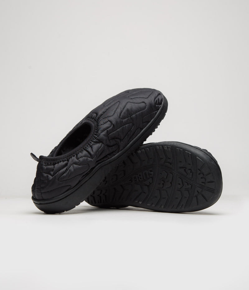 Subu Outline Packable Sandals in Black
