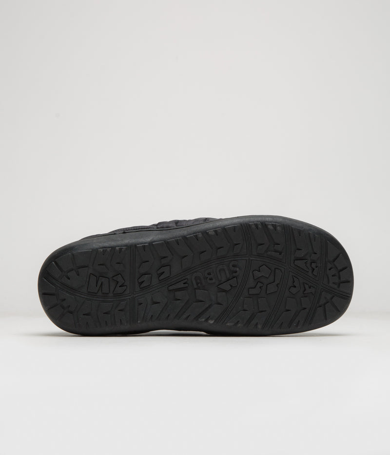Subu Outline Packable Sandals in Black