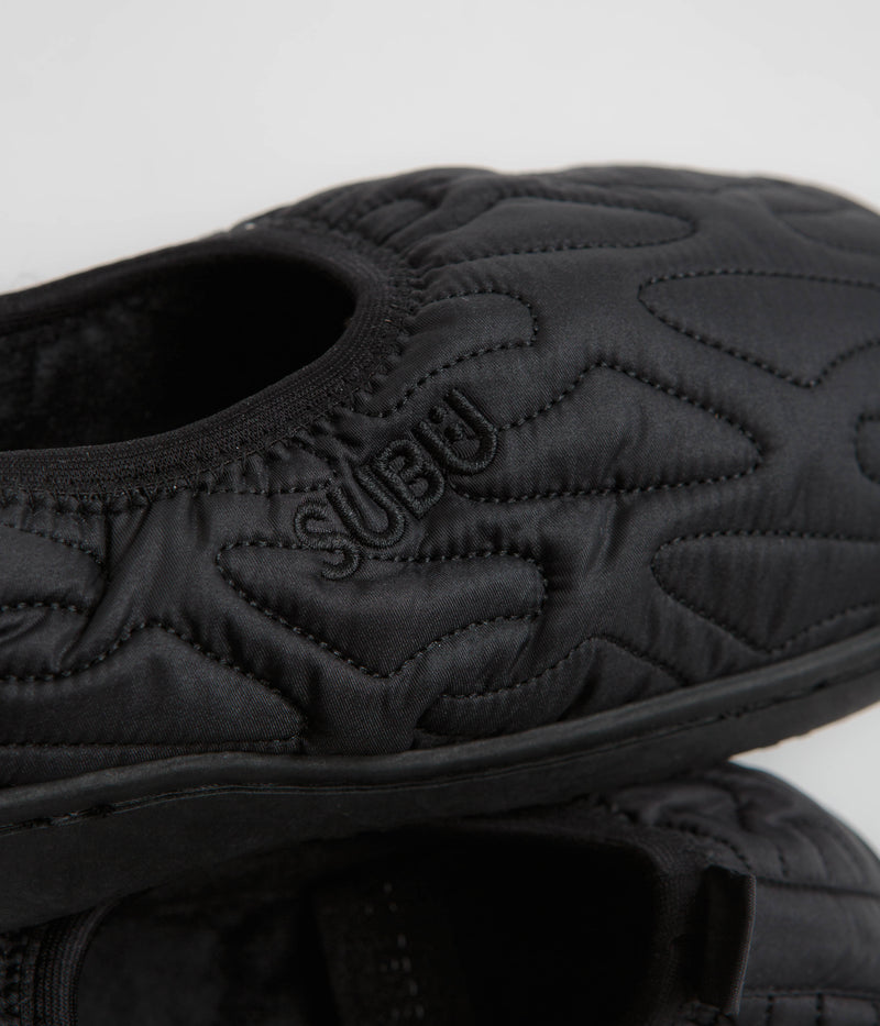 Subu Outline Packable Sandals in Black