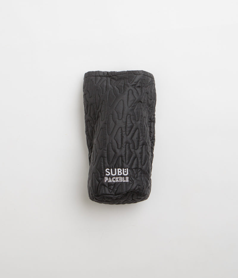 Subu Outline Packable Sandals in Black