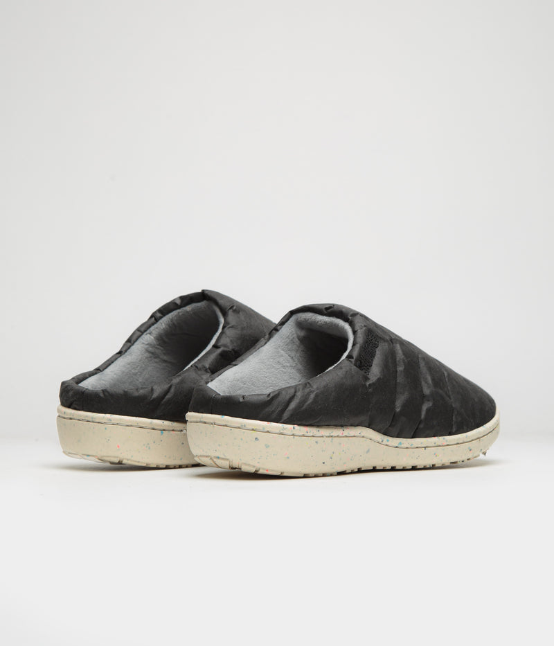 Subu Re: Paper Sandals in Black