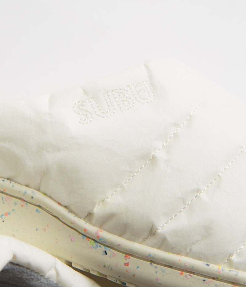 Subu Re: Paper Sandals in White