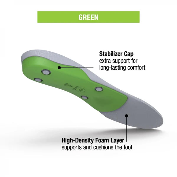 Superfeet High Arch Insoles - Green