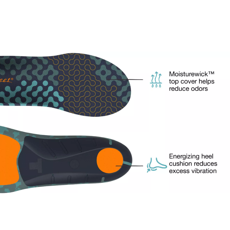 Superfeet Run Cushion High Arch Insoles