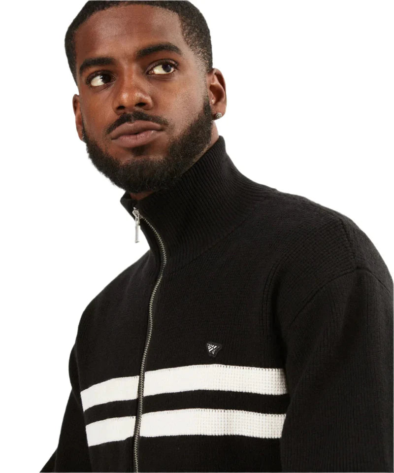 SWEATER TRACK JACKET