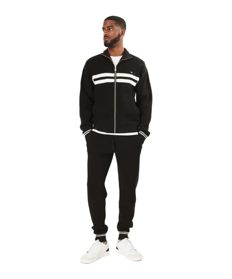 SWEATER TRACK JACKET