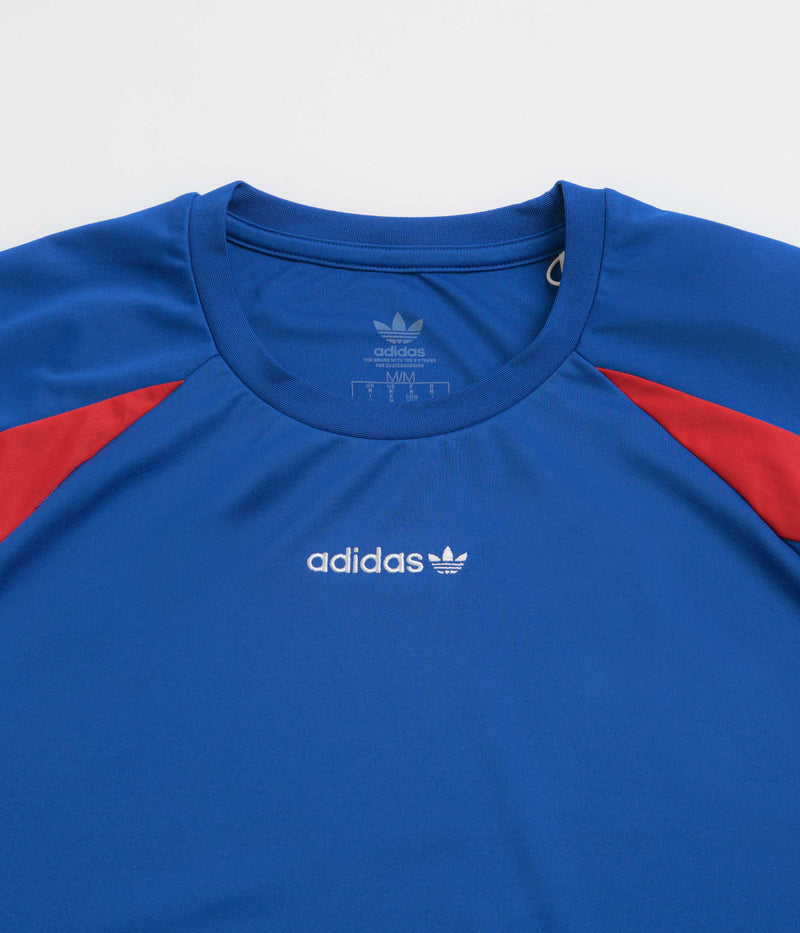 Adidas Teamgeist Jersey in Team Royal Blue and Better Scarlet
