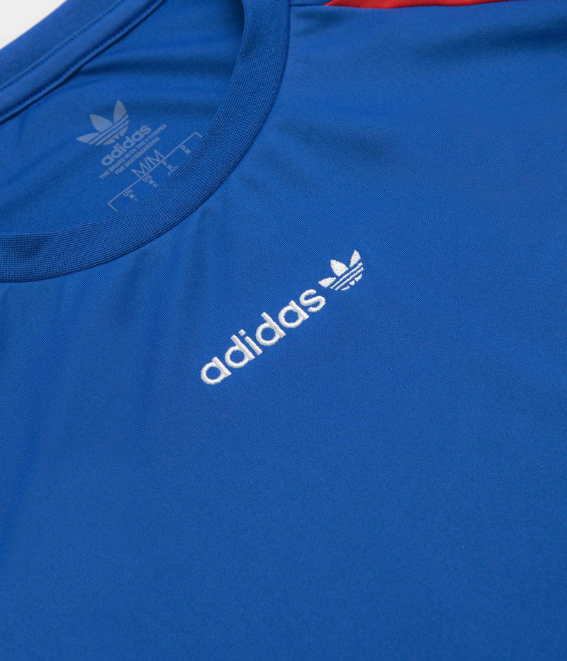 Adidas Teamgeist Jersey in Team Royal Blue and Better Scarlet