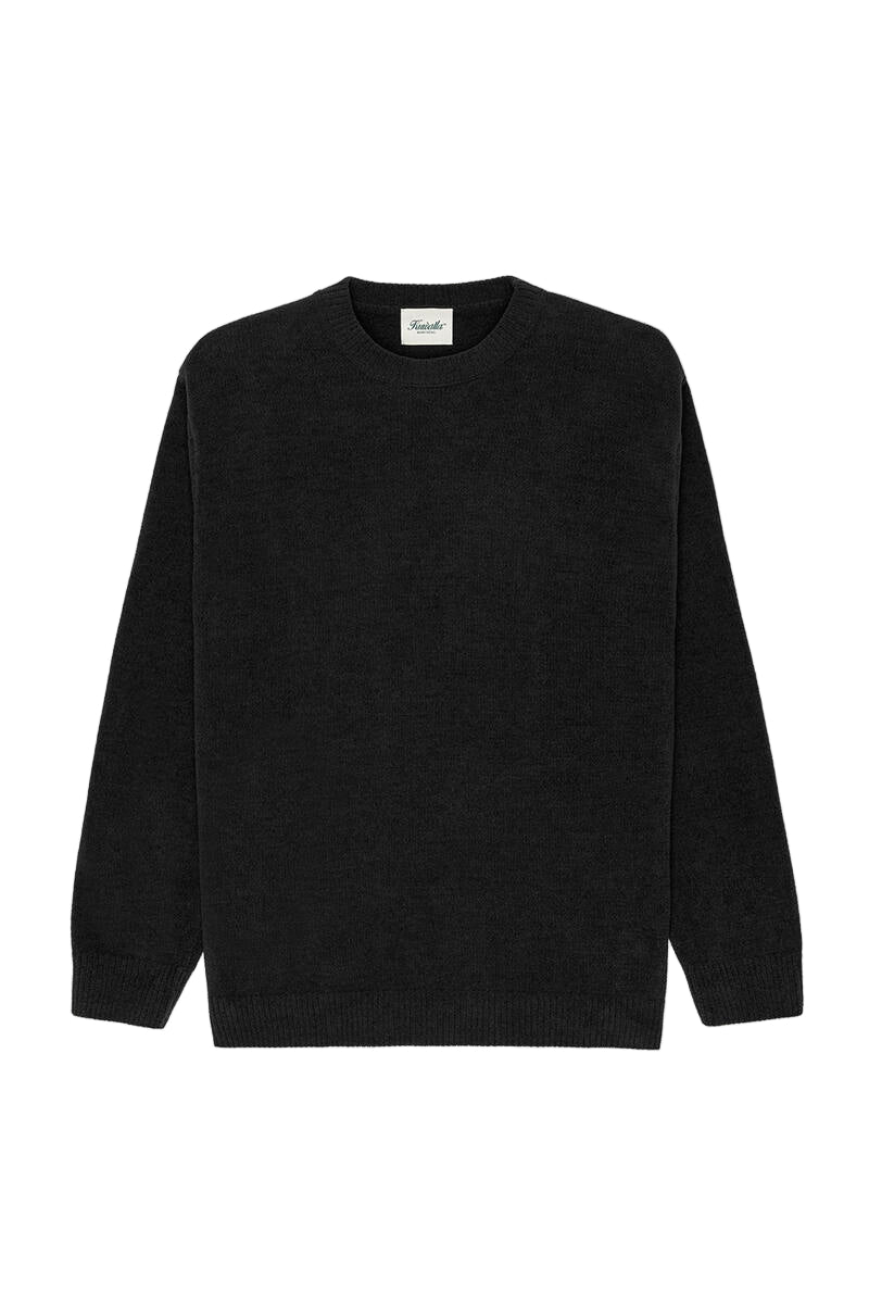 Textured Knit Crew