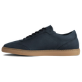 Atlas Cobalt blue suede Medial view