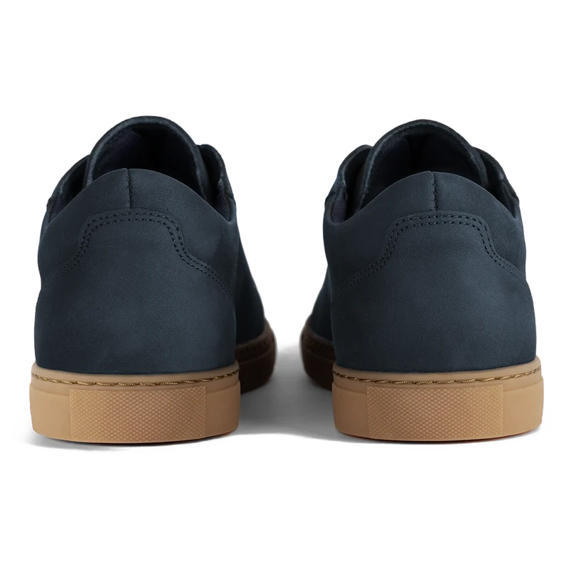 Atlas Cobalt blue suede Back view