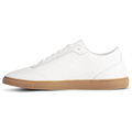 Atlas in Ivory white leather by Amberjack - Medial View