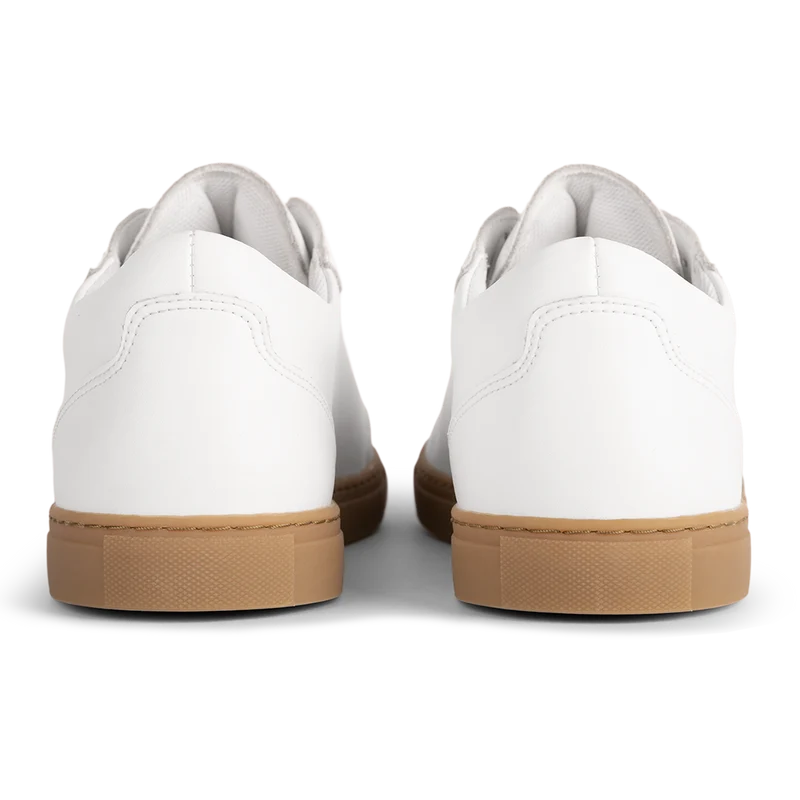 Atlas in Ivory white leather by Amberjack - Back View