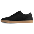 Atlas in Midnight black nubuck by Amberjack - Medial View