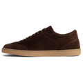 Atlas in Walnut brown suede by Amberjack - Medial View