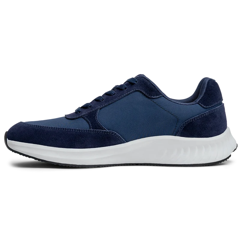 The Axis in Cobalt Suede by Amberjack - Medial View