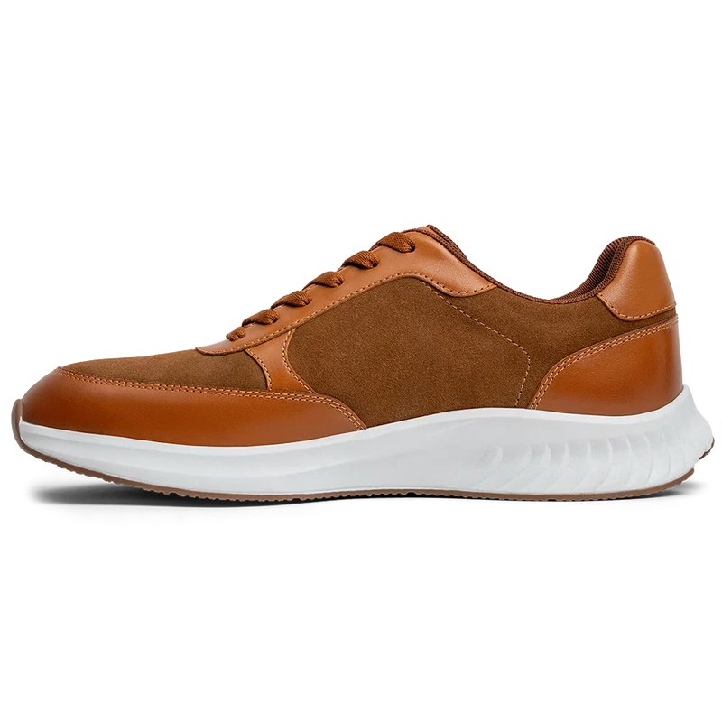 The Axis in Grizzly Suede by Amberjack - Medial View