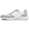 The Axis in Ivory Suede by Amberjack - Medial View