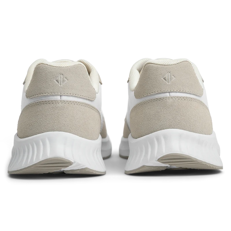 The Axis in Ivory Suede by Amberjack - Back View
