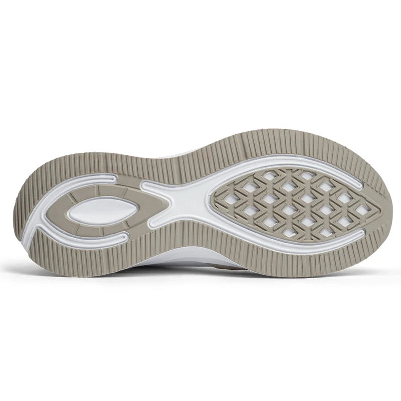 The Axis in Ivory Suede by Amberjack - Outsole View