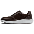 The Axis in Walnut Suede by Amberjack - Medial View